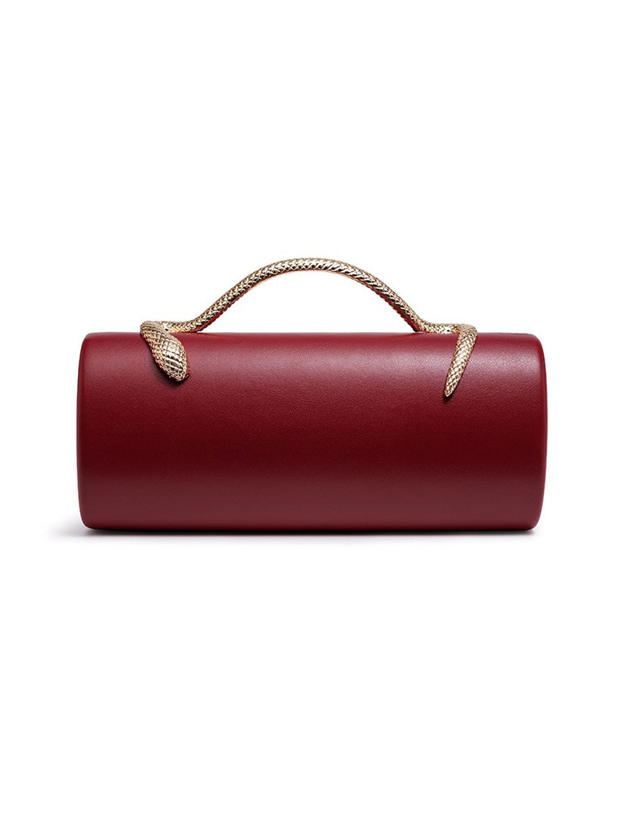 Margot Metal Accessories Leather Bag