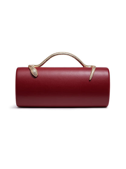 Margot Metal Accessories Leather Bag