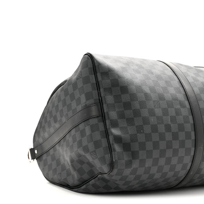 Damier Graphite Keepall Bandouliere 55