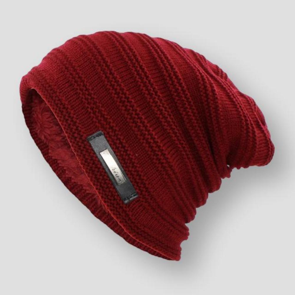 Saint Morris Knitted Slouchy Beanie