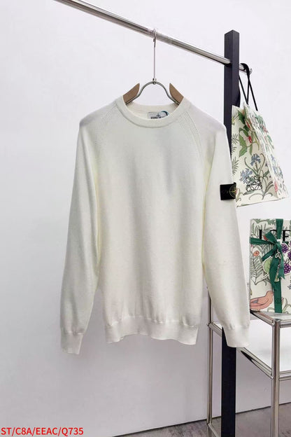 Stone Island 2025 Geelong Wool Crew Neck Jumper