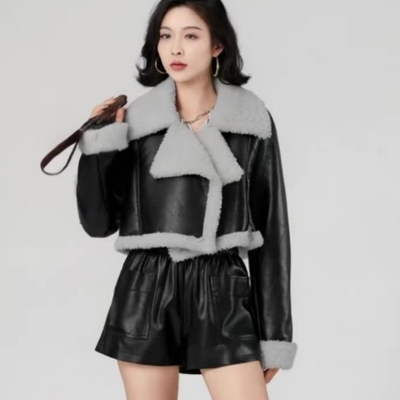 Short Thick Fleece Jacket