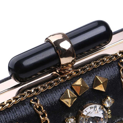 Gorgeous Embellished  Banquet Handbag