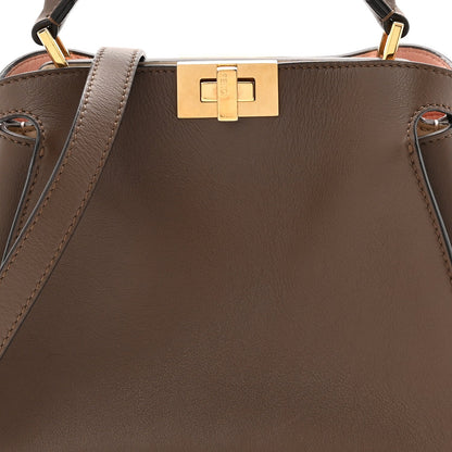 Vitello Tahiti Burro Bi-Color Medium Peekaboo Iconic Essentially Satchel Maya Camelia Confetto