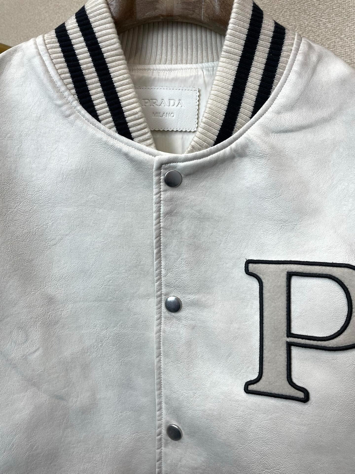 PRADA 25S LEATHER JACKET 418