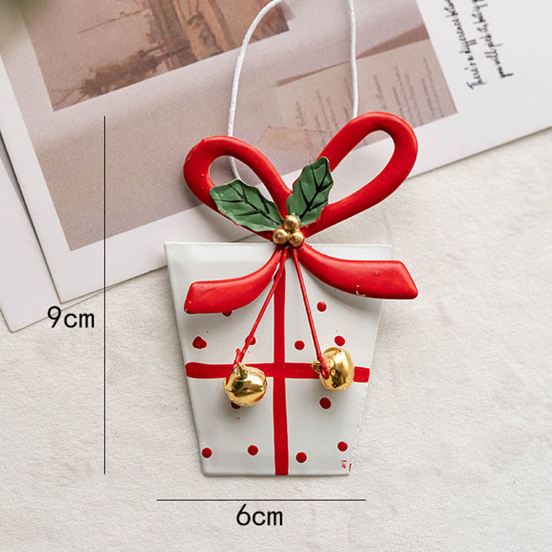 Cute Star Iron Christmas Tree Hanging Ornament