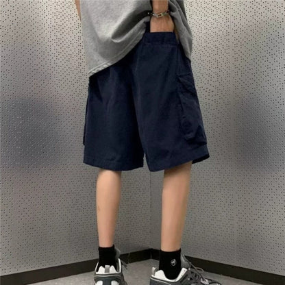 Men's Vintage Casual Multi-Pocket Work Shorts