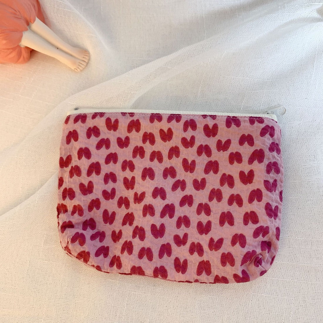 Cosbai - Canvas Printed Coin Purse