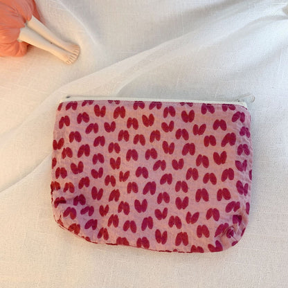 Cosbai - Canvas Printed Coin Purse