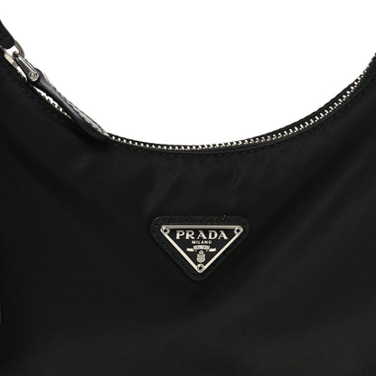 Tessuto Nylon Saffiano Mini Re-Edition 2005 Bag Black