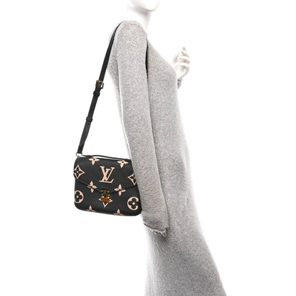 Empreinte Monogram Giant Pochette Metis Black Beige