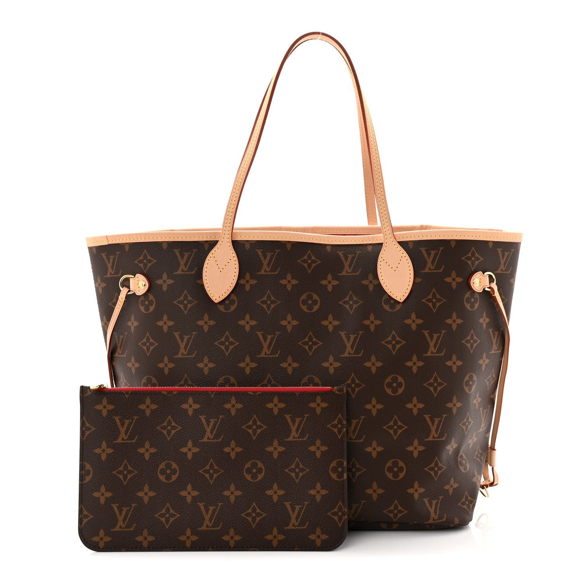 Monogram Neo Neverfull MM Cherry