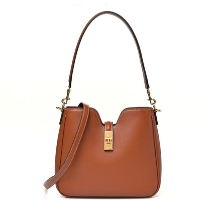 Smooth Calfskin Small Camille 16 Soft Bag Tan