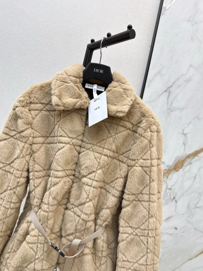 DIOR 25S MINK FUR CASHMERE CARDIGAN 469