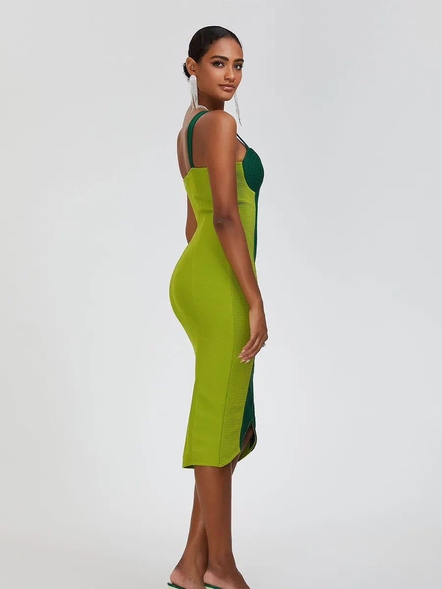 Vivianna Bandage Midi Dress