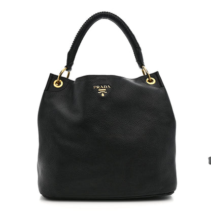 Vitello Daino Hobo Black