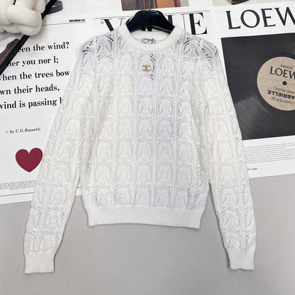 CHANEL 25S LONG-SLEEVE SWEATER 441