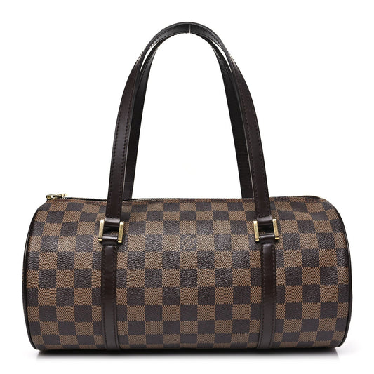Damier Ebene Papillon 30 With Companion
