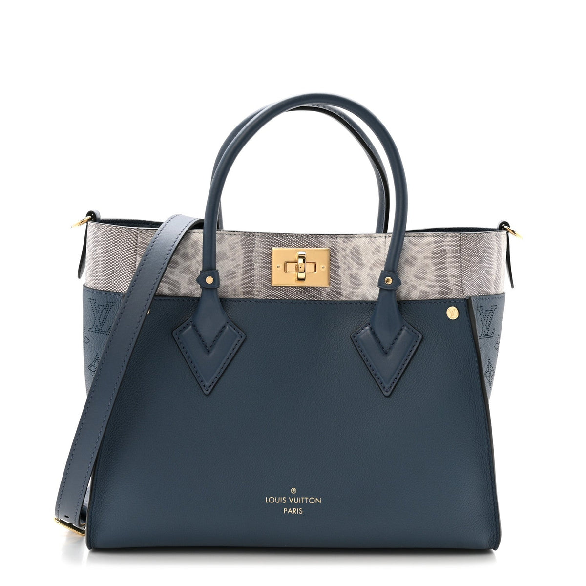 Calfskin Karung Monogram On My Side MM