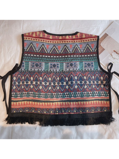 Crosa - Bohemian Vest for Free-Spirited Style