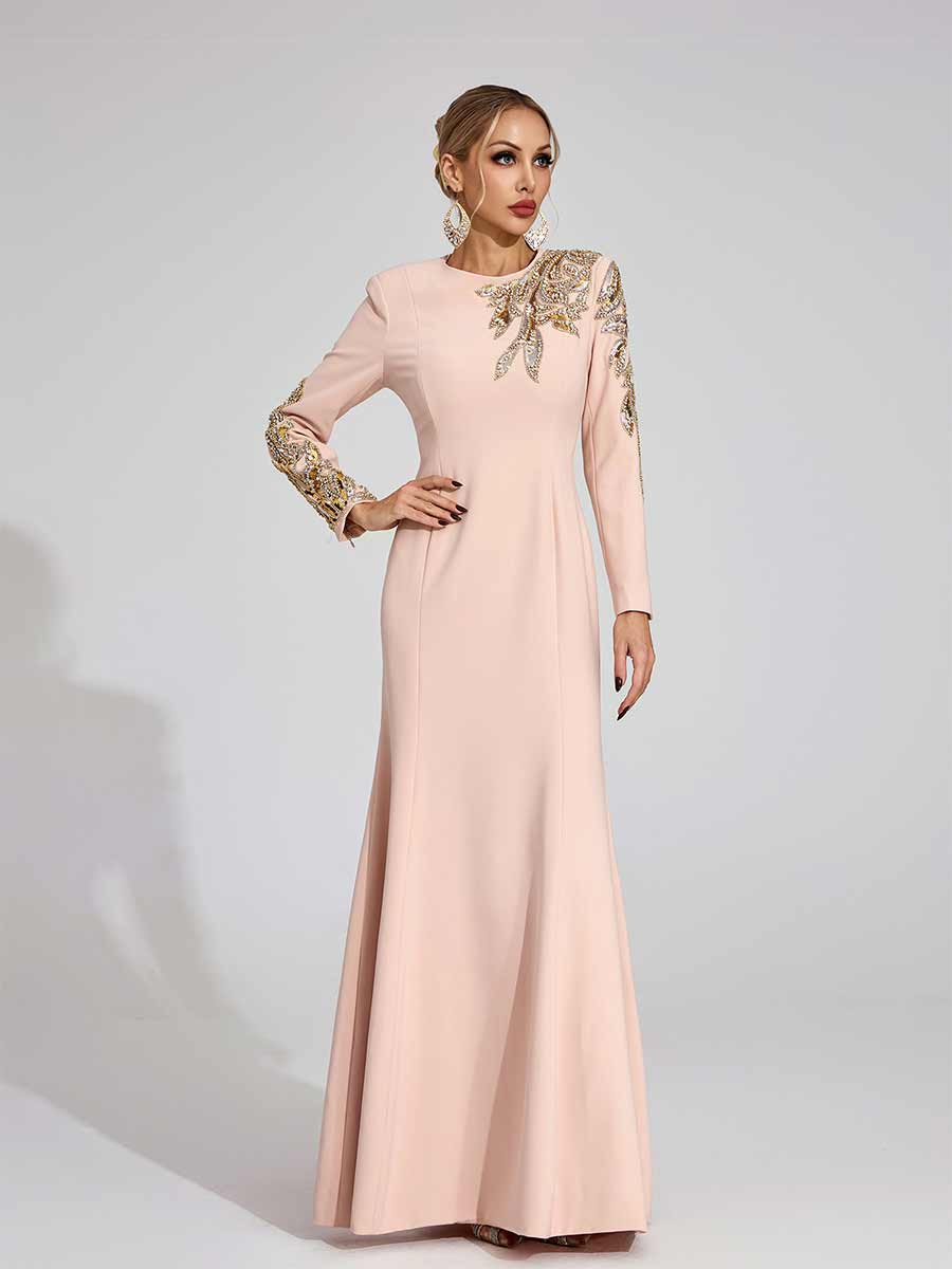 Alaya Elegant Maxi Dress