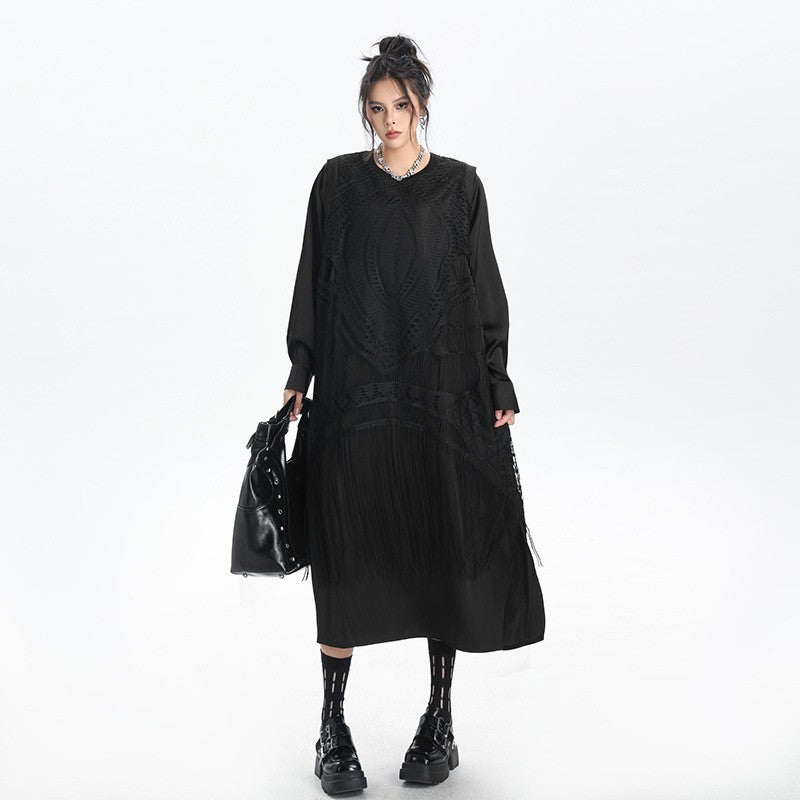Lace Patchwork Dress