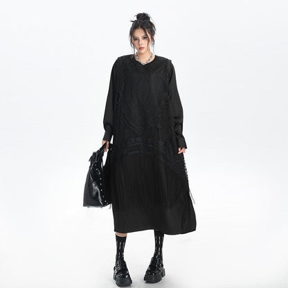 Lace Patchwork Dress