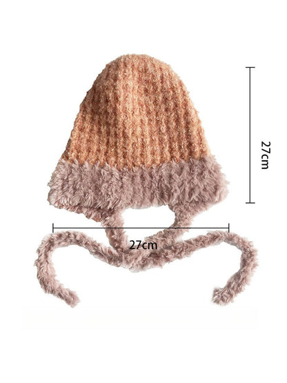 Haila - Octopus-Shaped Knitted Beanie with Braids