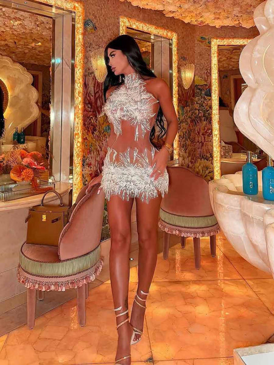 Kaia Perspective Sexy Mini Dress