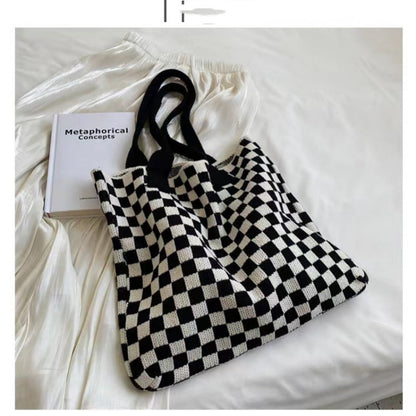 Crochet Tote Bag Large Capacity Tote Bag