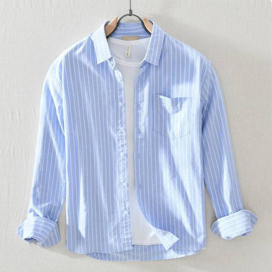 Sky Madrid Hannover Striped Shirt