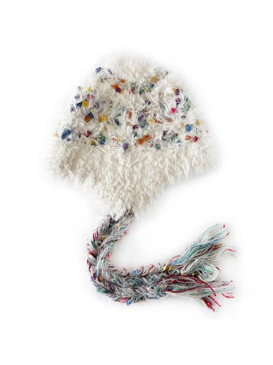 Haila - Knitted Plush Beanie with Earflap