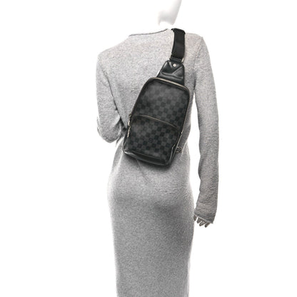 Damier Graphite Avenue Sling Backpack