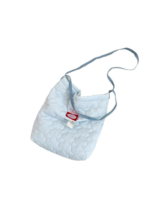 Cosbai - Quilted Plaid Shoulder Crossbody Bag