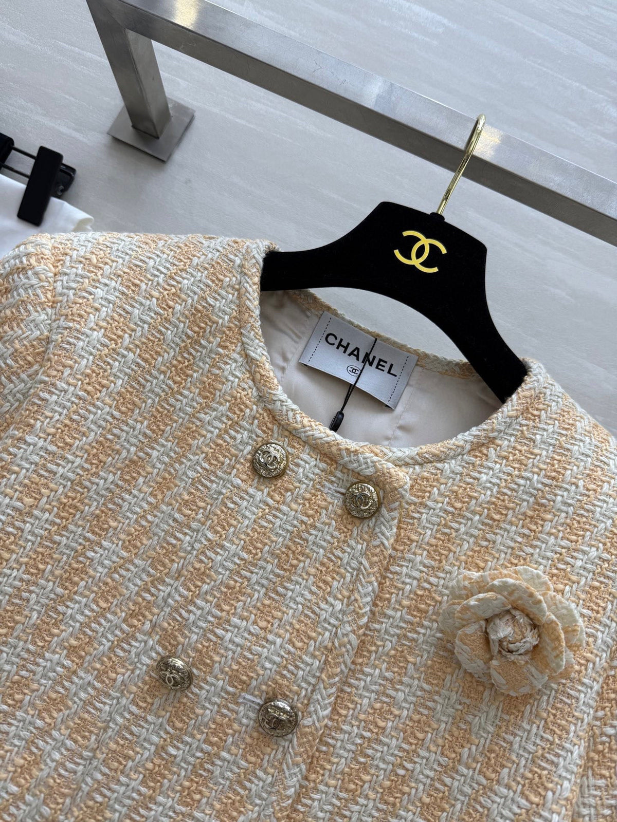 CC 25C Gentle Braided Jacket Orange Tweed