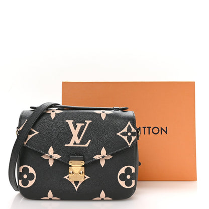 Empreinte Monogram Giant Pochette Metis Black Beige