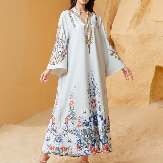 Muslim Rope Embroidered Robe