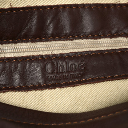Snakeskin Silverado Shoulder Bag Brown
