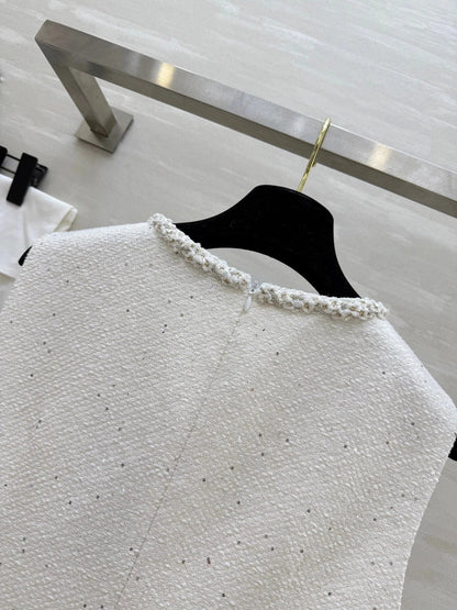 CHANEL SLEEVELESS WOOL DRESS STYLE 20
