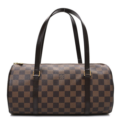 Damier Ebene Papillon 30 With Companion