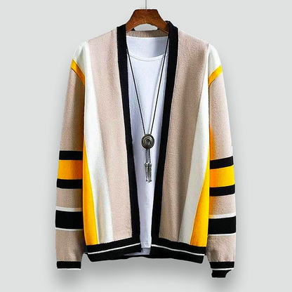 Saint Morris Graphic Loose Cardigan