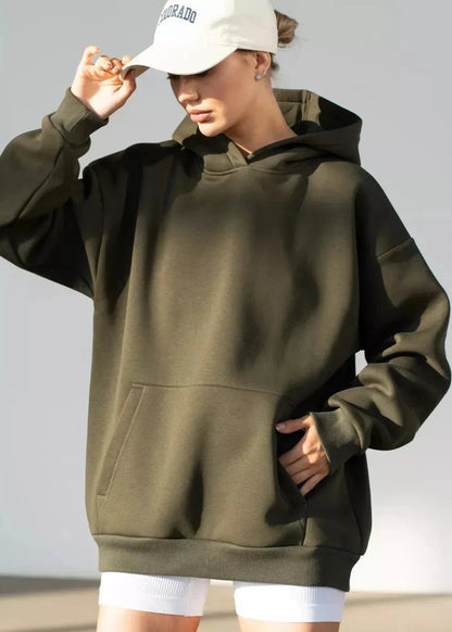 Long Sleeved Hooded Sweatshirt Soft Breathable Fabric
