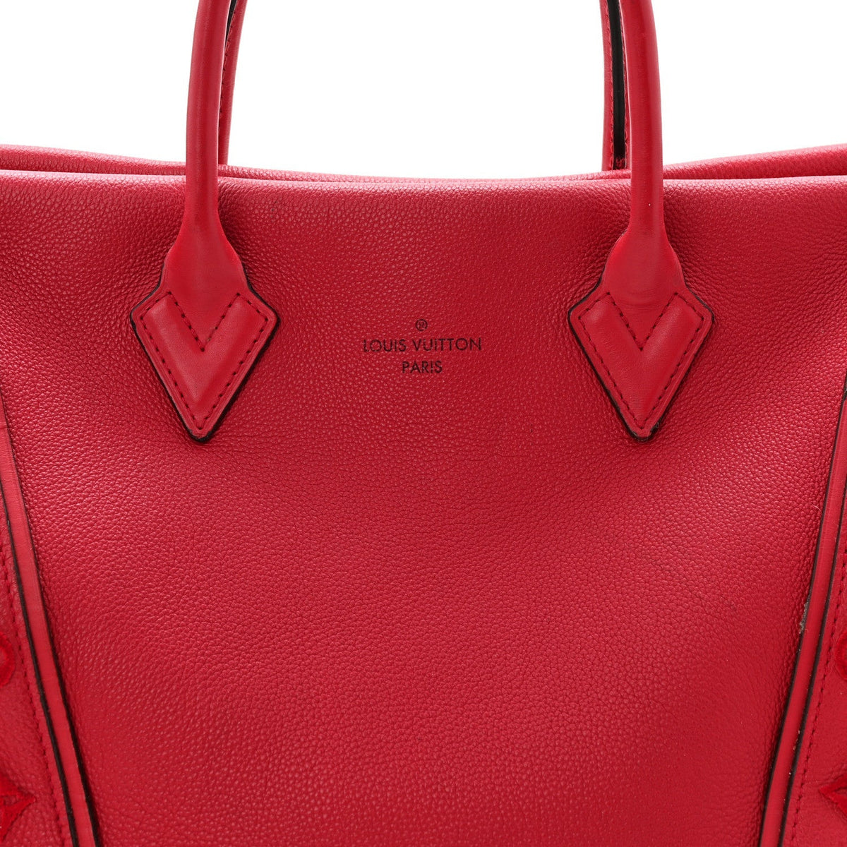 Veau Cachemire Tote W PM Framboise