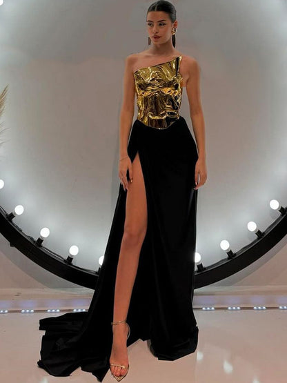 Alba Sexy Backless Ruched Maxi Dress