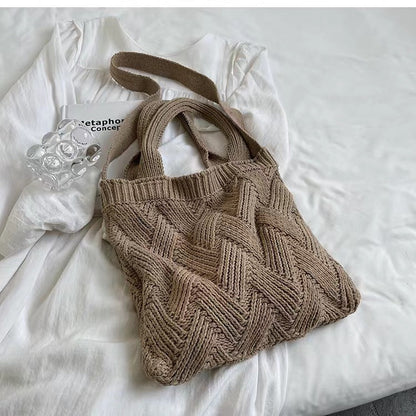Crochet Tote Bag Crossbody Bag Woven Bag