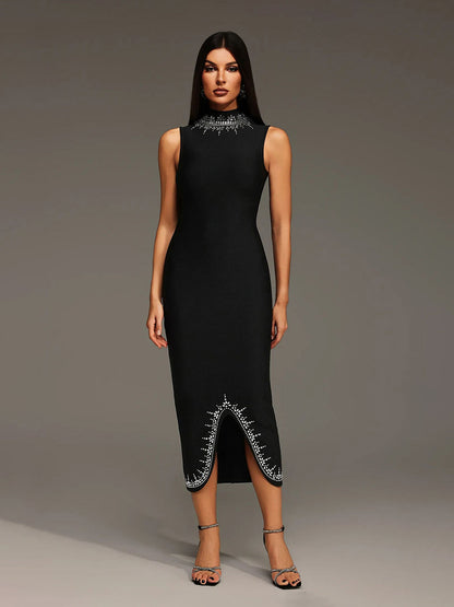Brynlee Diamond Sleeveless Maxi Dress