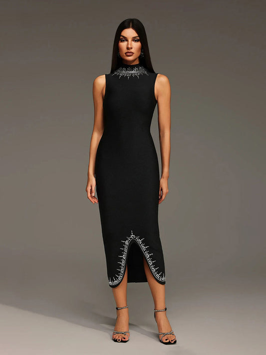 Brynlee Diamond Sleeveless Maxi Dress