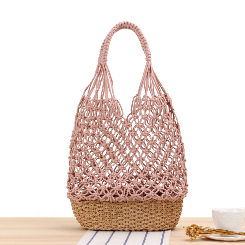 Crochet Market Bag Casual Woven Bag