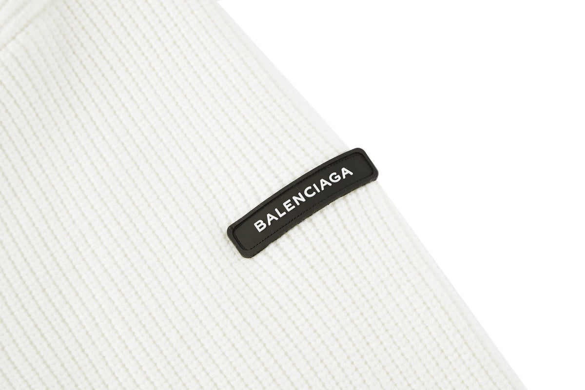 Balenciaga 25 Cardigan White Wool 0014