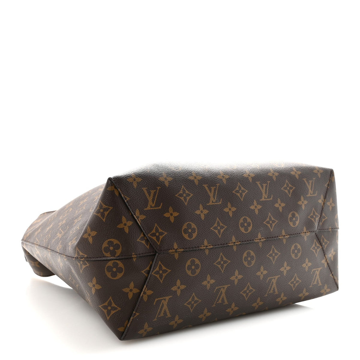 Monogram Flower Hobo Black